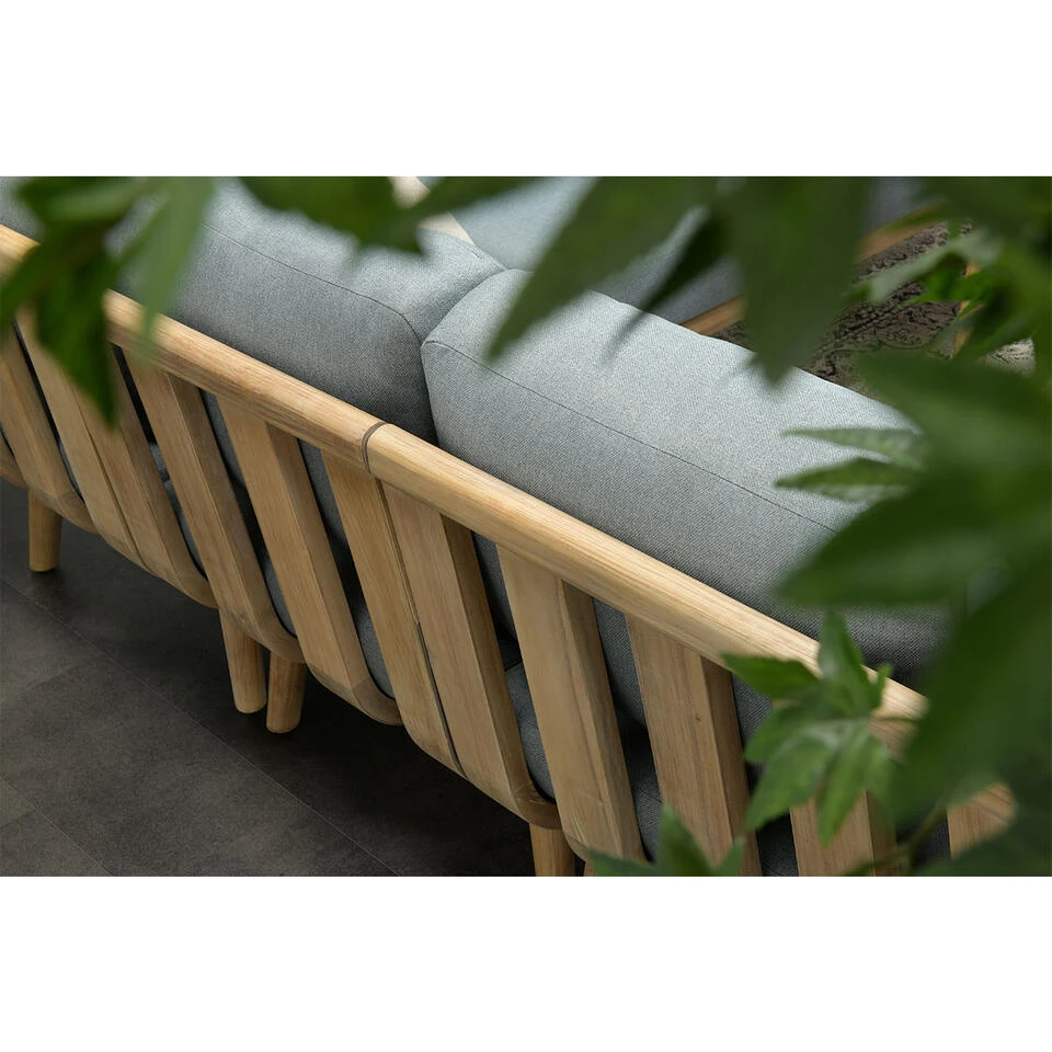 Garden Impressions San Leone Lounge Dining Set 6-delig-mint Grijs 4 Garden Impressions San Leone Lounge Dining Set 6-delig-mint Grijs - Afbeelding 4