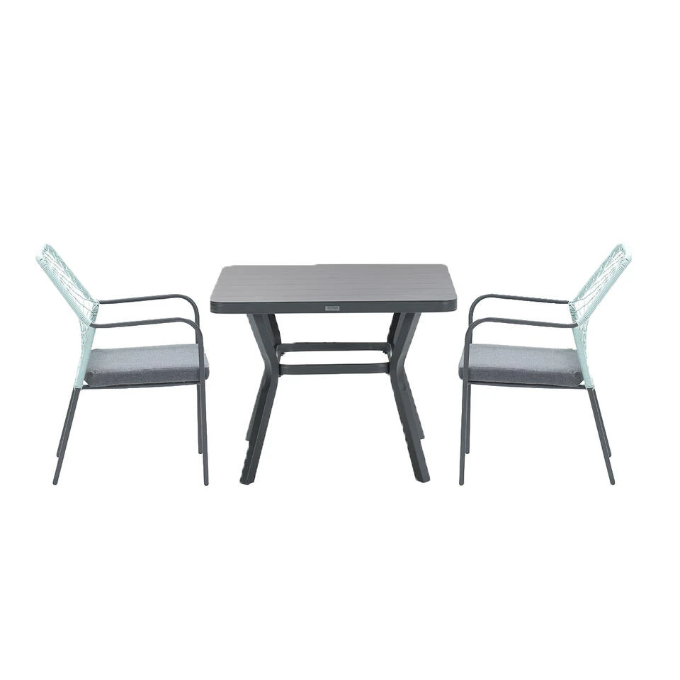 Garden Impressions Ross Tuinset 3-delig Zacht Groen - Mina Tafel 1 Garden Impressions Ross Tuinset 3-delig Zacht Groen - Mina Tafel