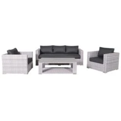 Garden Impressions Tennesee Loungeset 4-delig - Grijs