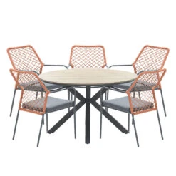 Garden Impressions Ross Tuinset 6-delig Koper-light Teak Look