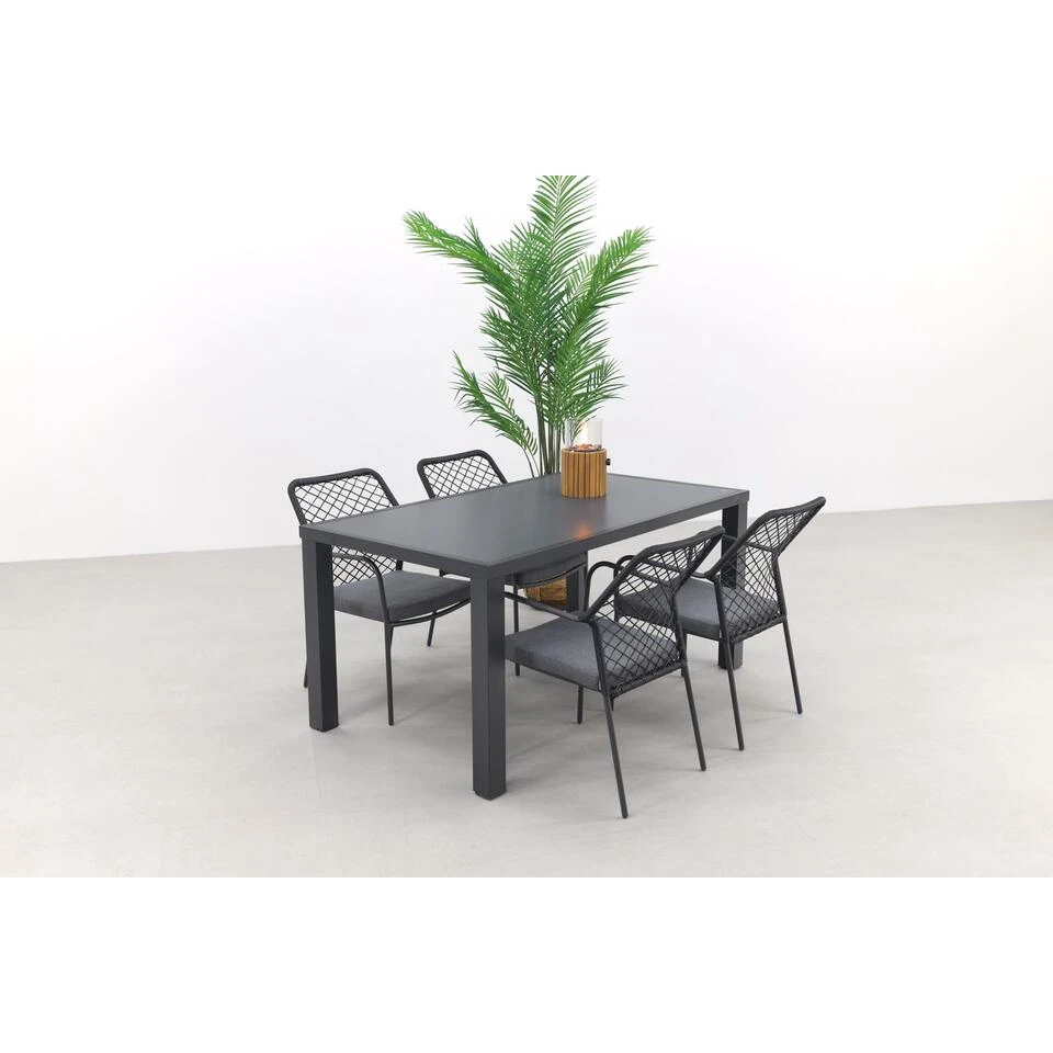 GI Dido/Alma 160 Cm. - Verstelbare Tuinset - 5-delig 4 GI Dido/Alma 160 Cm. - Verstelbare Tuinset - 5-delig - Afbeelding 4