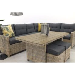 Garden Impressions Alaska Lounge Dining Set Rechts - Vintage Willow -Garden Impressions 1434210827 0110