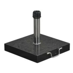 Garden Impressions Cosmo Granieten Parasolvoet 30 Kg - Antraciet