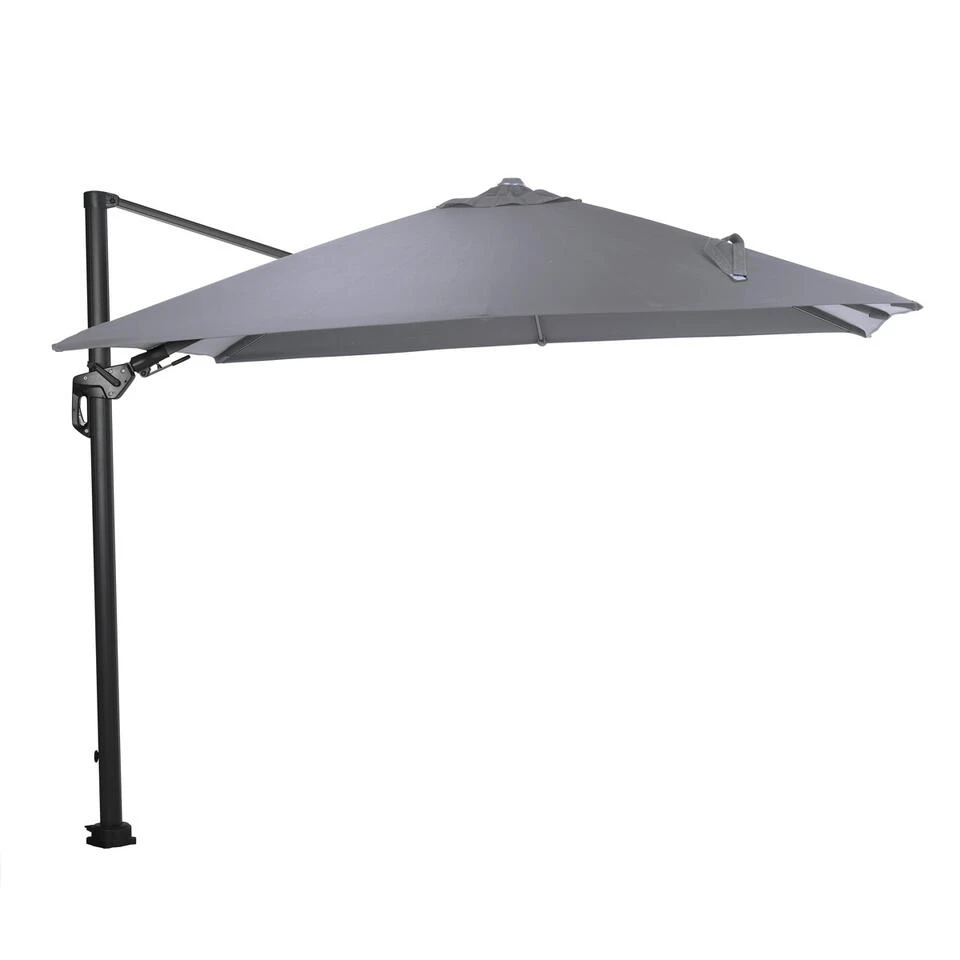 Garden Impressions Hawaii LED Parasol 300x300 -d. Grijs - L. Grijs 1 Garden Impressions Hawaii LED Parasol 300x300 -d. Grijs - L. Grijs