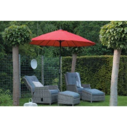 Garden Impressions Parasol Manilla 250 Cm - Taupe -Garden Impressions 1526689113 0103