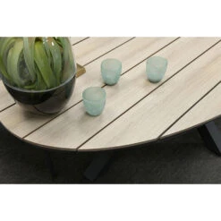 Garden Impressions Tulli Tuintafel 200x115 Cm - Donker Grijs -Garden Impressions 1675867682 0102