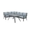 Garden Impressions Senja Lounge Dining Set 3-delig Links - Mint Grijs