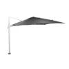 Garden Impressions Hawaii Big Pole Parasol 350x350 - Wit - D. Grijs