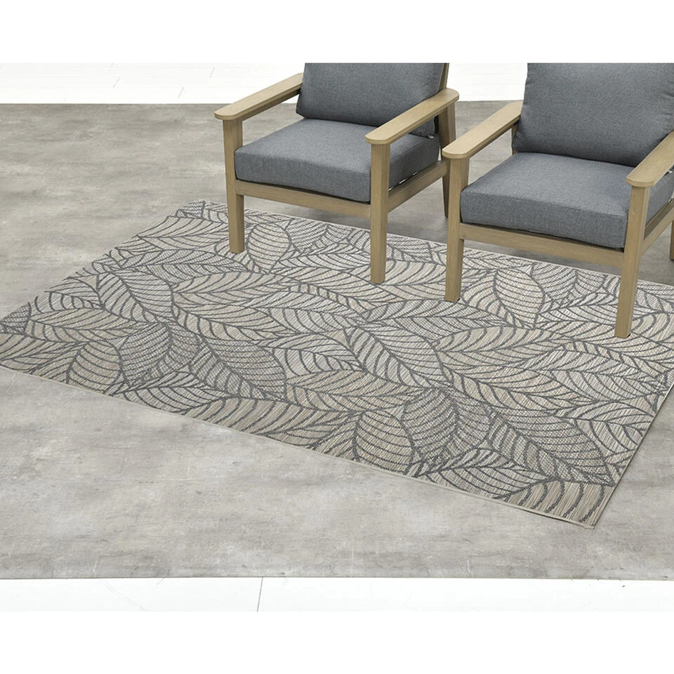 Garden Impressions Buitenkleed Naturalis Vintage Leaf 200x290 Cm 2 Garden Impressions Buitenkleed Naturalis Vintage Leaf 200x290 Cm - Afbeelding 2