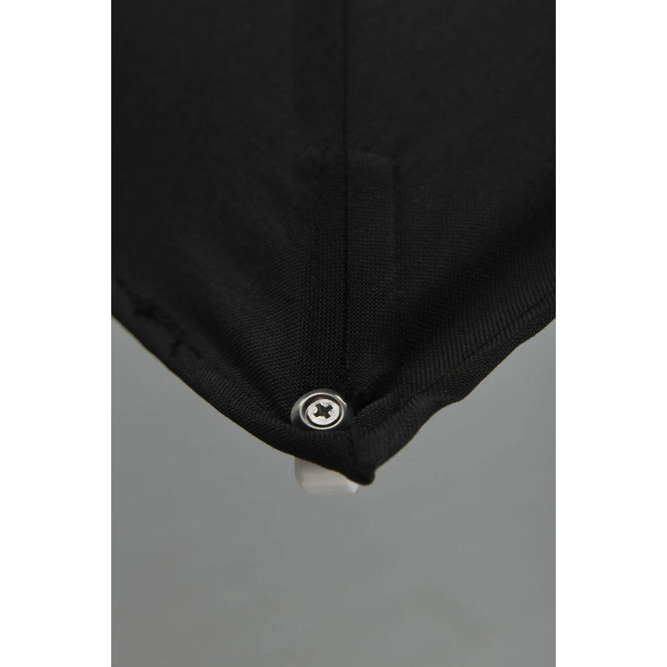 Garden Impressions Hawaii King Pole 400x400 - Mat Wit - Zwart 4 Garden Impressions Hawaii King Pole 400x400 - Mat Wit - Zwart - Afbeelding 4