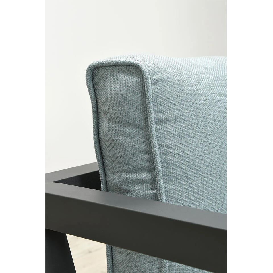 Garden Impressions San Luis Loungestoel - Mint Grijs 4 Garden Impressions San Luis Loungestoel - Mint Grijs - Afbeelding 4